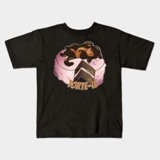 Torte-Ie (Tortie Pun) Kids T-Shirt